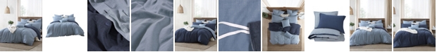 Swift Home Ultra Soft Valatie Cotton Garment Washed Dyed Reversible Duvet Cover Set Collection
